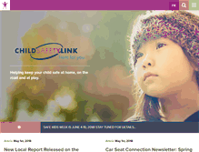 Tablet Screenshot of childsafetylink.ca